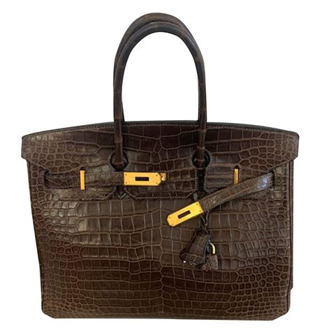 hermes birkin 35 croc|hermes birkin crocodile price.